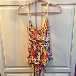 Free People Floral Tank Top - Multicolor